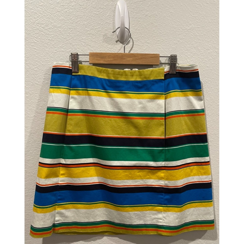 ZARA Multicolor Striped Mini Skirt